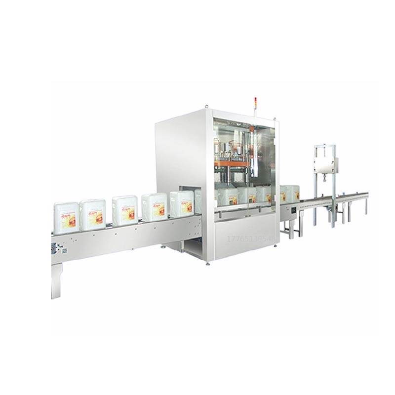 5L自動貼標(biāo)灌裝機(jī)的特點和功能