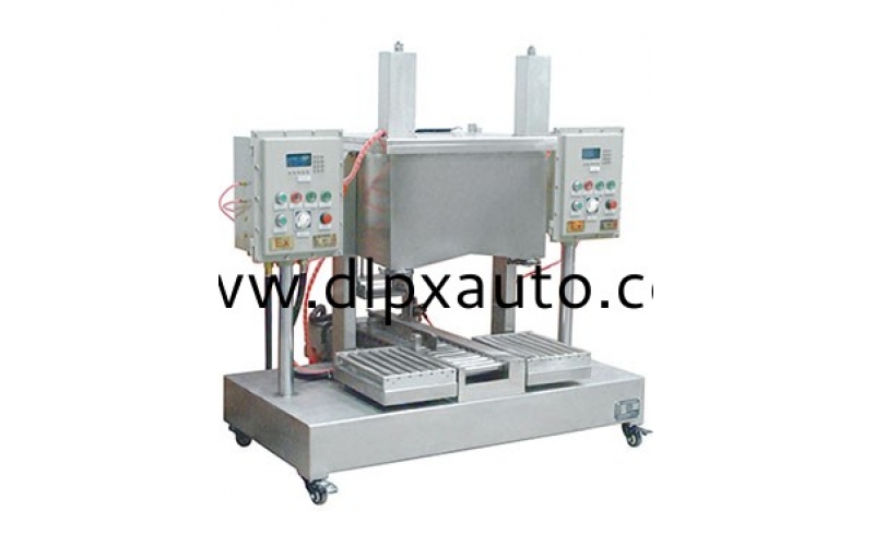 雙頭小桶自動(dòng)壓蓋灌裝機(jī)