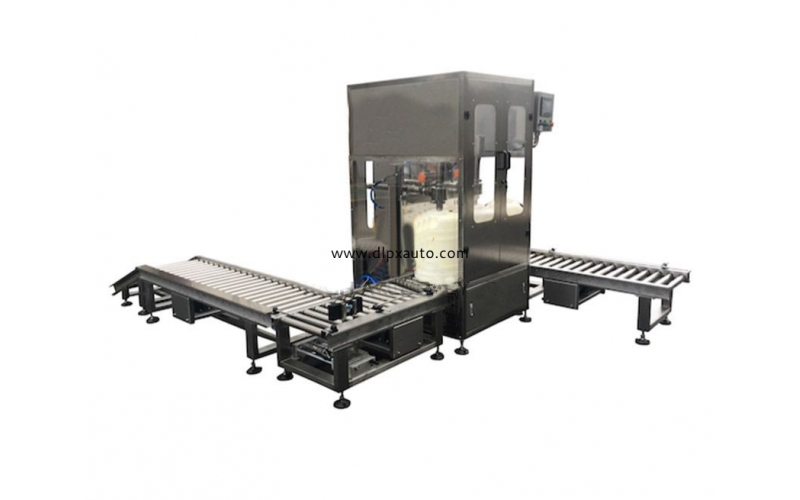 自動(dòng)雙頭稱重灌裝線