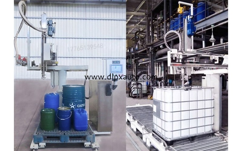 1000L全自動鐵通化工液體灌裝機