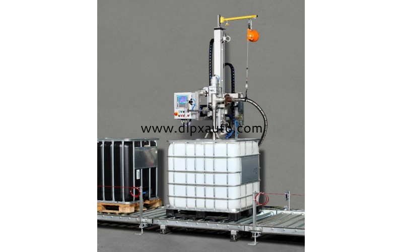 1000L全自動(dòng)噸桶化工液體灌裝液體