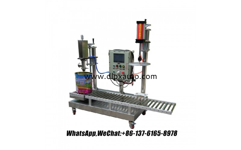 不銹鋼 1000L 潤(rùn)滑油脂加注設(shè)備，帶 PLC 3