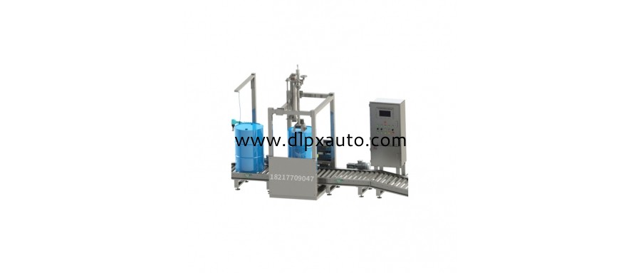 200升固化劑自動(dòng)開(kāi)蓋灌裝機(jī)